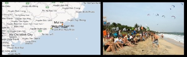 learn kitesurf Vung Tau or Mui ne