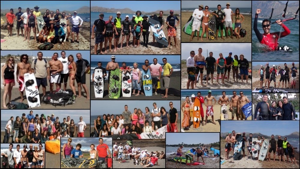 There are other destinations to learn or practice kitesurfing at