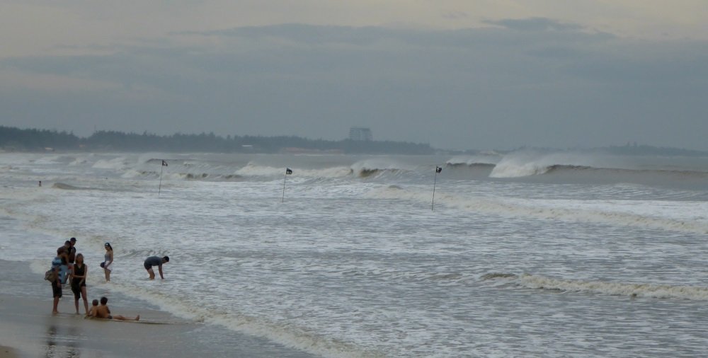 olas en Vung Tau direccion mar-tierra