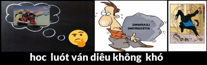 học lướt ván diều không khó