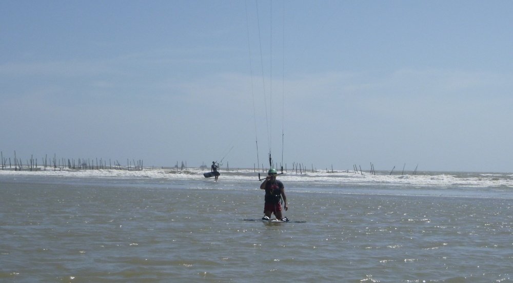 1 lướt ván diều ở Vũng Tàu