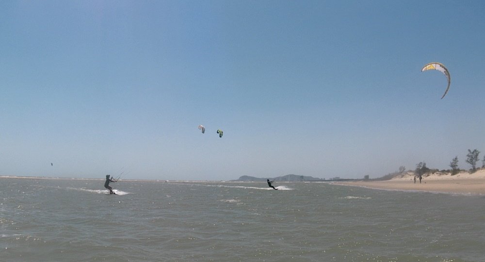 11 kitesurfing en Vung Tau - sin apenas perder altura