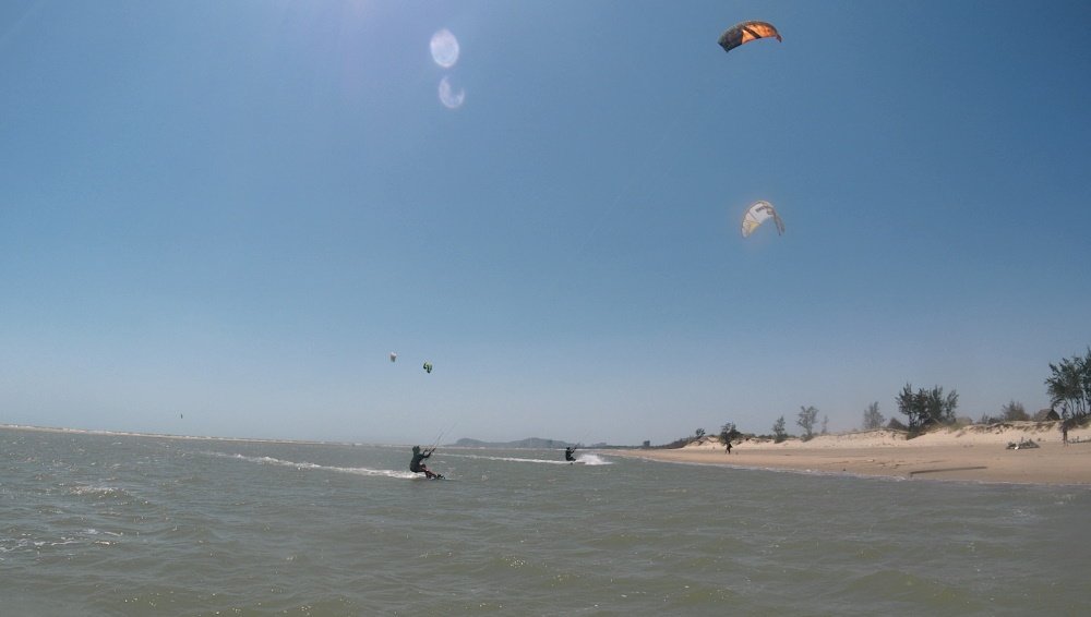 12 kitesurfing en Vung Tau - proxima al punto de partida