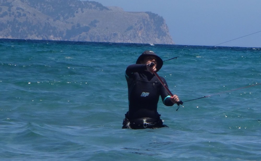 1 aprender kitesurf en Mallorca