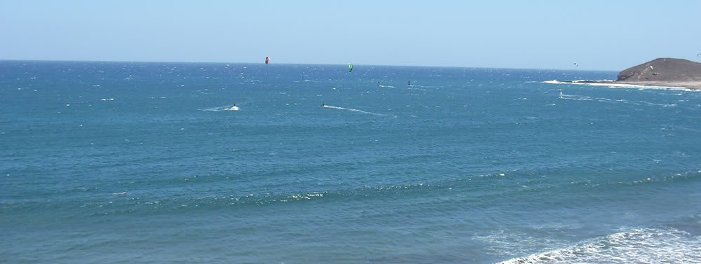 10 ya afuera del todo, lo más downwind donde haya tierra