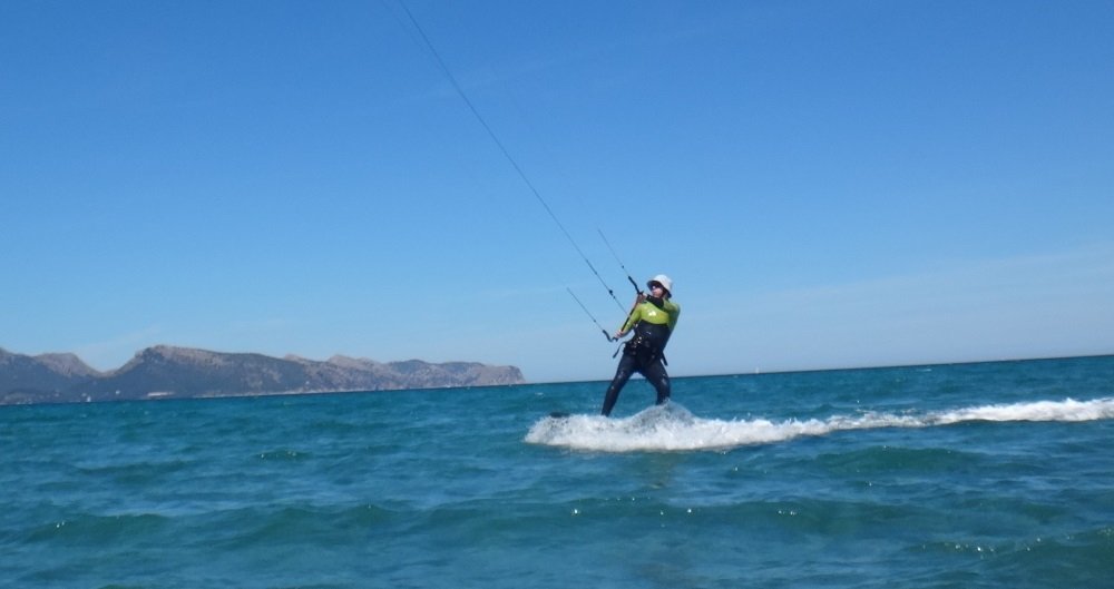 2 primeros metros kitesurfing en Vung tau