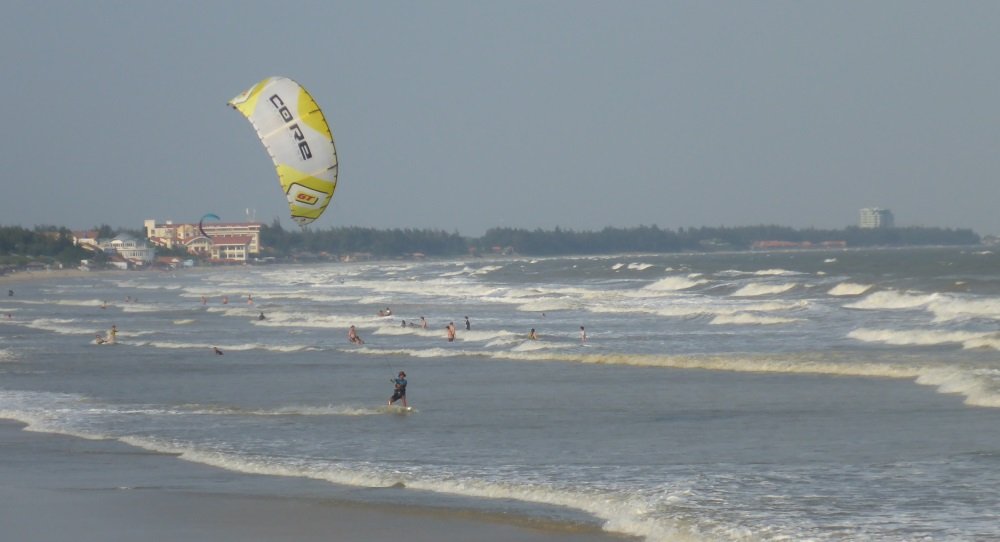 najlepsze wiatry do kitesurfingu w Wietnamie