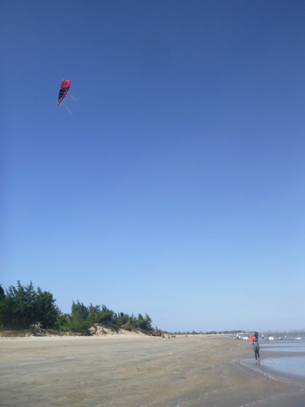 1 kitesurfing lessons in Vung Tau - the first step in the process of communicating with the kite