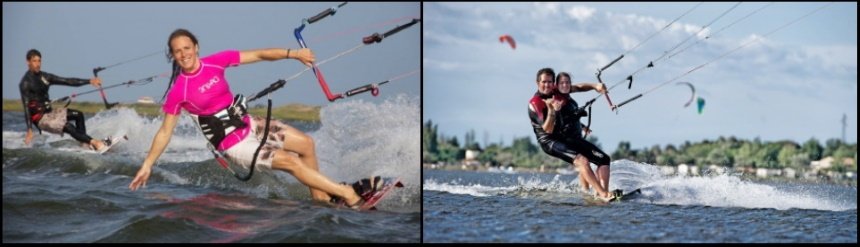 học lướt ván diều với cô gái của bạn ở Vũng Tàu