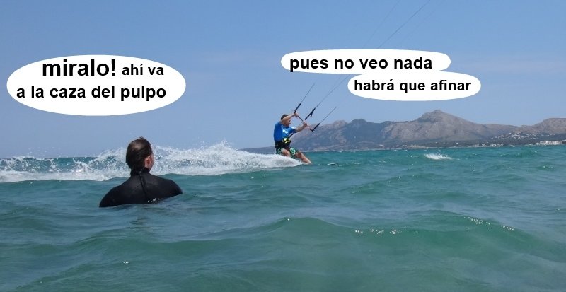 22 kitesurfing lessons vietnam - kite club AAN Mallorca - a la caza del pulpo