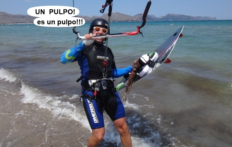 8 kitesurfing lessons vietnam - kite club AAN Mallorca - el pulpo